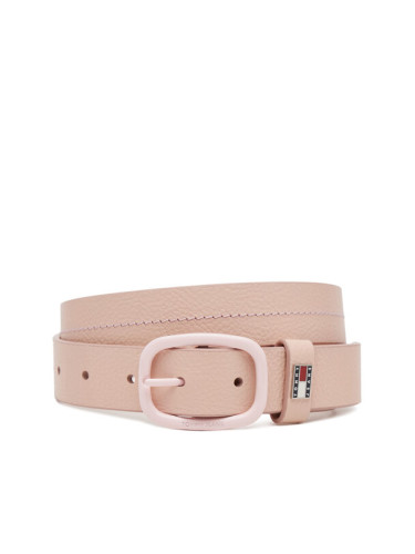 Tommy Jeans Дамски колан Tjw Oval Tonal 3.0 AW0AW17392 Розов