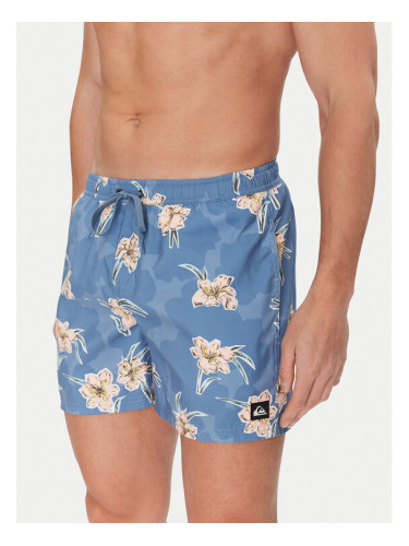 Quiksilver Плувни шорти Everyday Straight Volley 15 EQYJV04121 Син Regular Fit