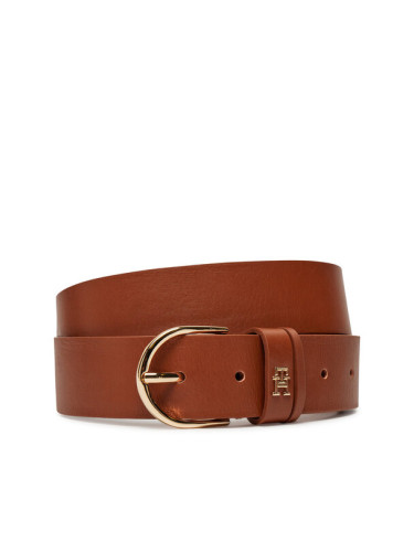 Tommy Hilfiger Дамски колан Essential Effortless 3.5 AW0AW16837 Кафяв