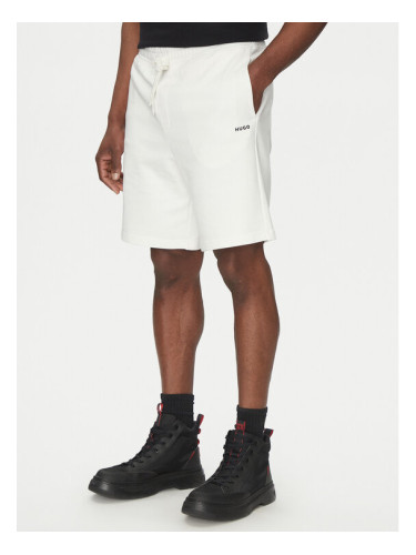 HUGO Спортни шорти Dayono 50530696 Бежов Relaxed Fit