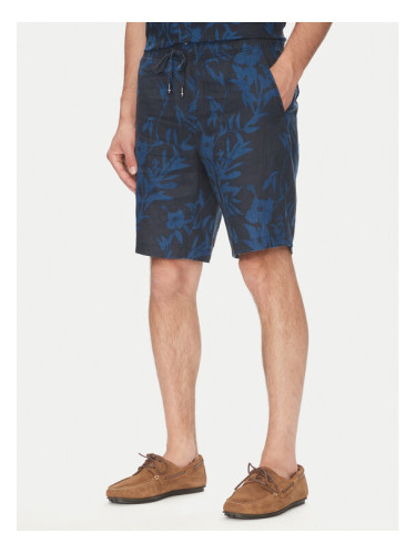 Tommy Hilfiger Шорти от плат Harlem MW0MW38847 Тъмносин Regular Fit
