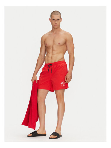 Jack & Jones Плувни шорти Maui 12278729 Червен Regular Fit