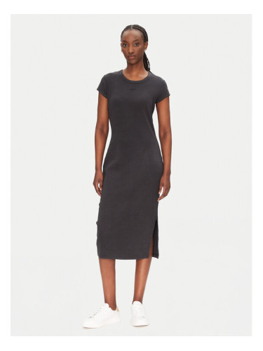 BOSS Ежедневна рокля 50536979 Черен Regular Fit