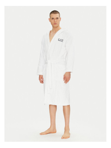 EA7 Emporio Armani Халат 7M000441 AF14014 U0002 Бял