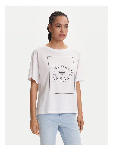 Emporio Armani Underwear Тишърт EW000553 AF10887 U0002 Бял Loose Fit