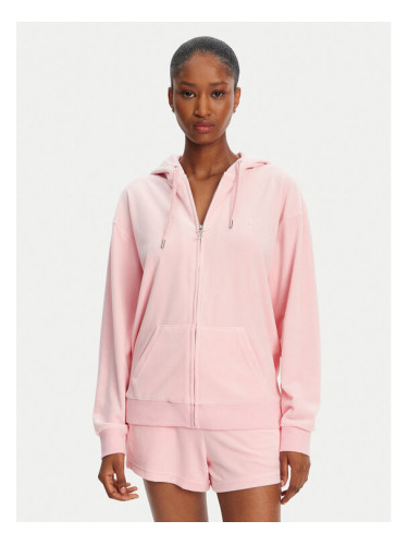 Juicy Couture Суитшърт Halan JCWAS24342 Розов Oversize