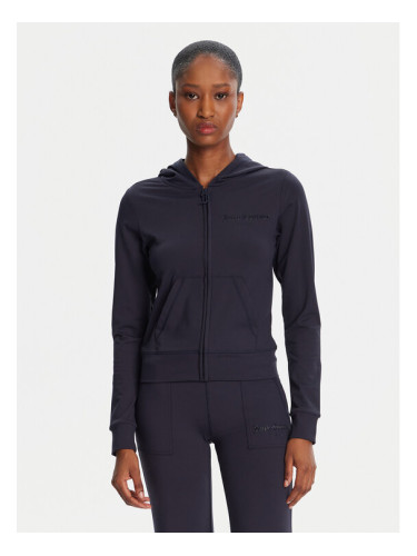 Juicy Couture Суитшърт Active JCSAS125401 Тъмносин Slim Fit