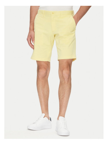 Tommy Hilfiger Шорти от плат Brooklyn MW0MW23563 Жълт Regular Fit