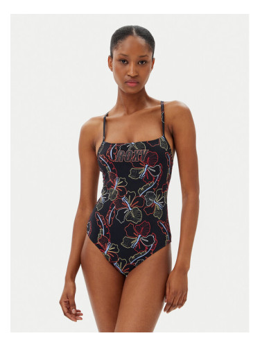 Roxy Бански костюм Active Basic ERJX103708 Черен