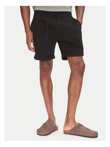 Only & Sons Шорти от плат New Kodyl 22033722 Черен Regular Fit