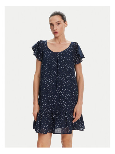 Pepe Jeans Ежедневна рокля Dafne PL953709 Тъмносин Regular Fit