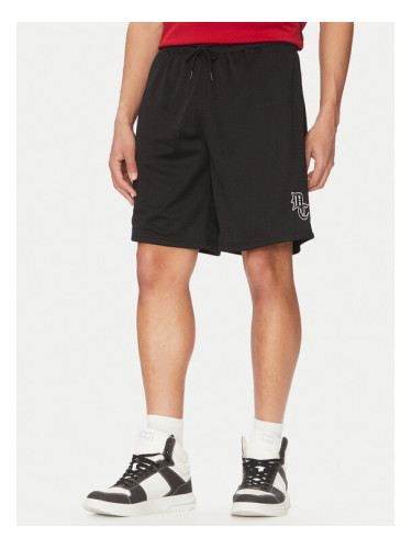 DC Спортни шорти ADYWS03082 Черен Regular Fit