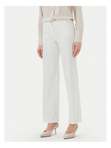 Olsen Дънки 14002252 Бял Wide Leg