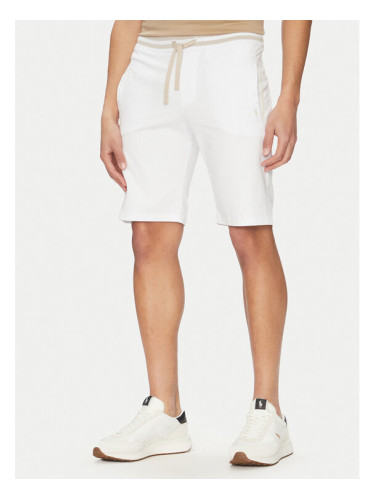 Paul&Shark Спортни шорти 25411847 Бял Regular Fit