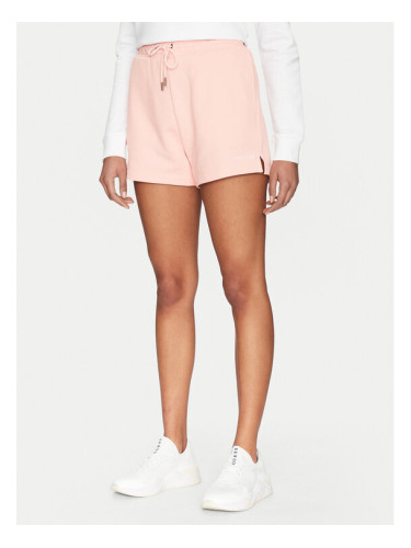 Guess Jeans Спортни шорти W5GD0O K68I4 Розов Relaxed Fit