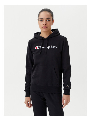 Champion Суитшърт 118097 Черен Slim Fit