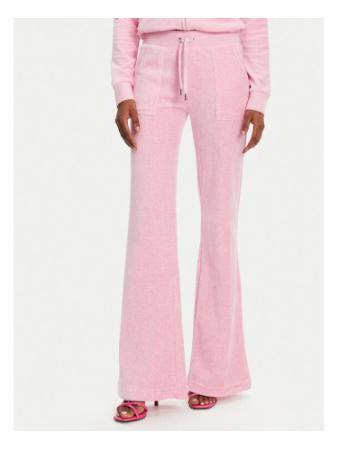 Juicy Couture Долнище анцуг Layla JCSEBJ001 Розов Flared Leg