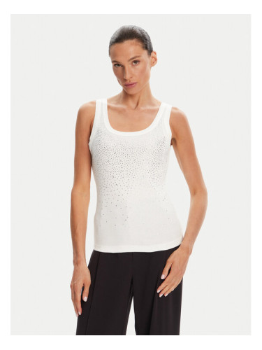 Rinascimento топ CFC0124040003 Бял Regular Fit