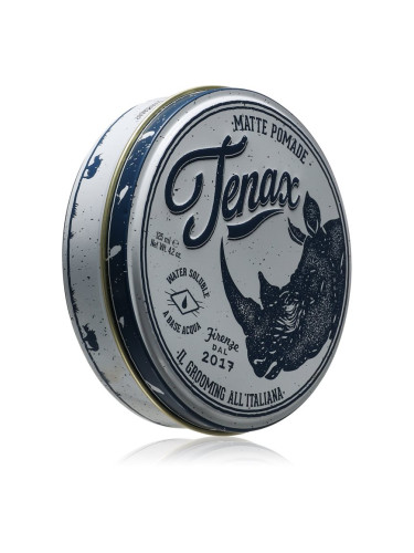 Tenax Matte Pomade Medium Hold Shine Pomade помада за коса за мъже 125 мл.