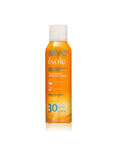 Arval IlSole Transparent Protective Spray SPF 30 слънцезащитен крем в спрей SPF 30 200 мл.