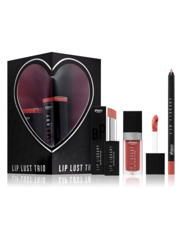 BPerfect Lip Lust Trio комплект за устни цвят Hero Trio