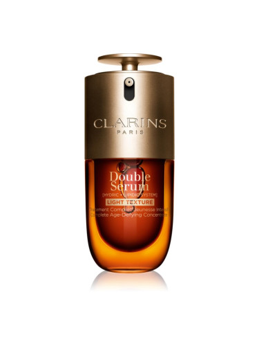 Clarins Double Serum Light Texture интензивен серум против стареене на кожата 30 мл.