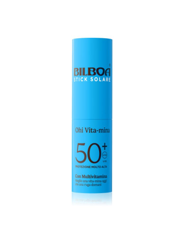 Bilboa Ohi Vitamina Stick слънцезащитен крем в стик с витамин Е SPF 50+ 10 мл.