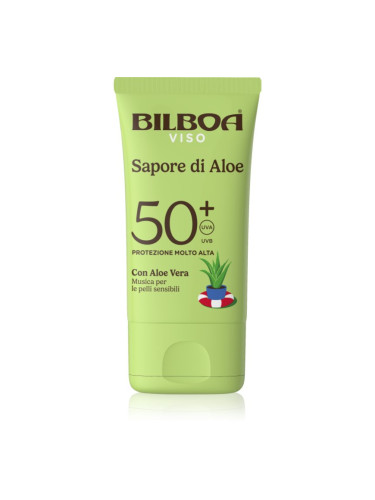 Bilboa Sapore di Aloe Viso слънцезащитен крем с алое вера SPF 50+ 40 мл.