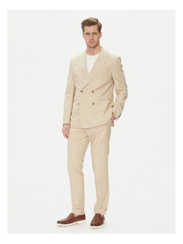 BOSS Костюм C-Huge-2Pcs-Db-252 50540783 Екрю Slim Fit