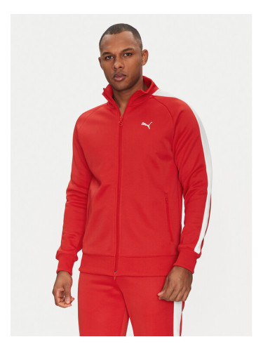 Puma Суитшърт T7 Always On 629587 Червен Regular Fit