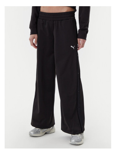 Puma Долнище анцуг Ess 629804 Черен Wide Leg