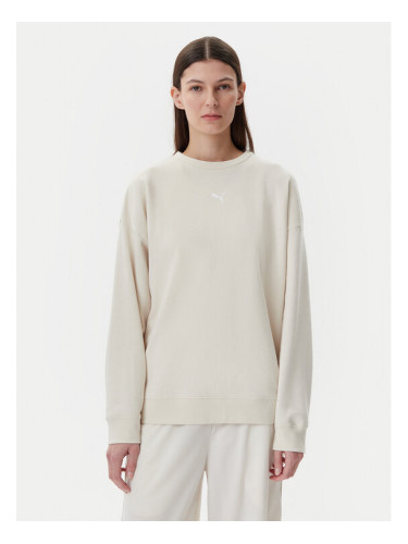 Puma Суитшърт Ess 685401 Бежов Oversize