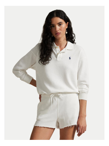 Polo Ralph Lauren Суитшърт 211965097002 Бял Relaxed Fit