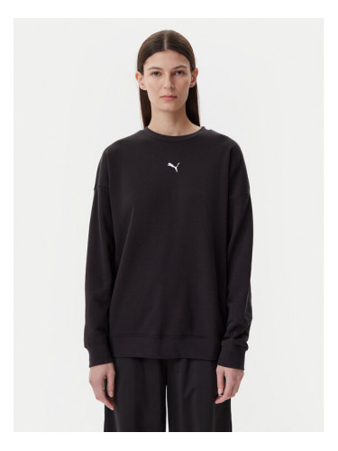 Puma Суитшърт Ess 685401 Черен Oversize