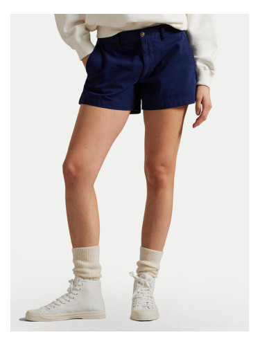 Polo Ralph Lauren Шорти от плат 211963798004 Тъмносин Straight Fit