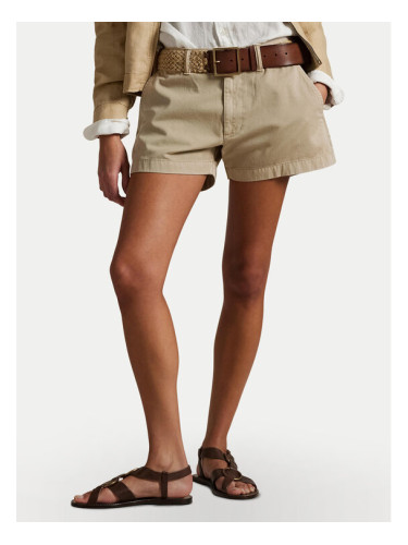 Polo Ralph Lauren Шорти от плат 211963798001 Бежов Straight Fit