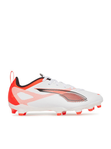 Puma Обувки за футбол Ultra 5 Play Fg/Ag Jr 108170 01 Бял