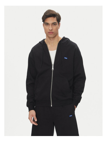 HUGO Суитшърт Nadarasi 50539895 Черен Regular Fit