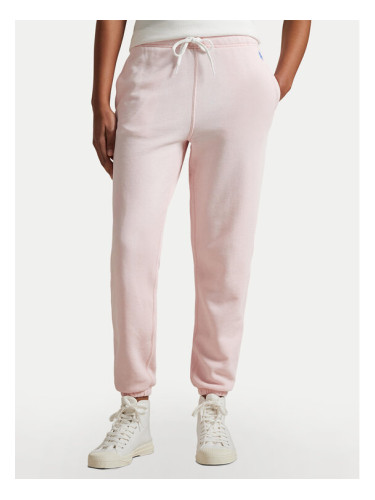 Polo Ralph Lauren Долнище анцуг 211935585018 Розов Regular Fit