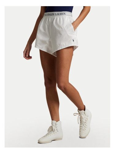 Polo Ralph Lauren Спортни шорти 211964933001 Бял Relaxed Fit