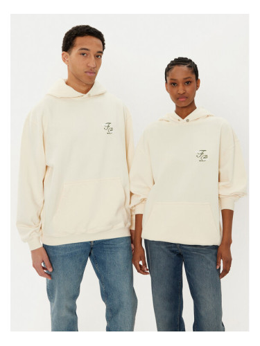 Filling Pieces Суитшърт Unisex Topiary 8069984 Екрю Regular Fit