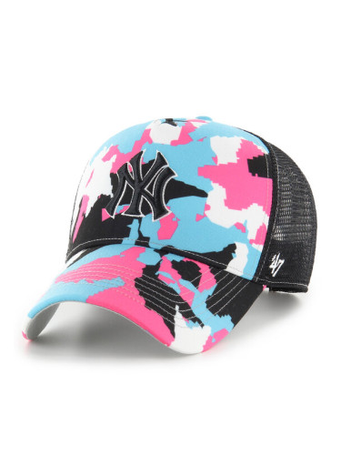 47 Brand Шапка с козирка MLB Detroit Tigers Digital Star ’47 OFFSIDE DT B-DGTSO17PTP Цветен