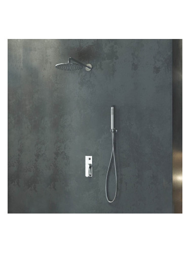 Душ система за вграждане Andare със смесител, хром