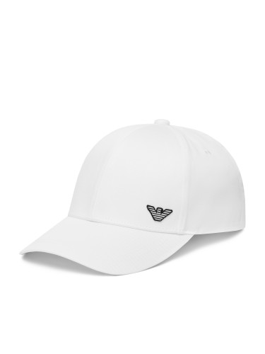 Шапка с козирка Emporio Armani EX000004 AF12603 U0011 Бял