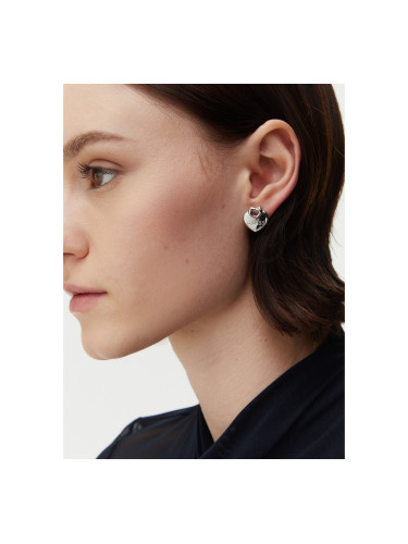 Обици Guess JUBE05 218JW Сребрист