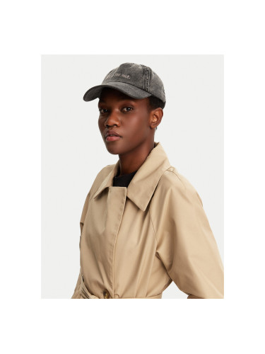 Шапка с козирка HUGO Cara 50533420 Сив