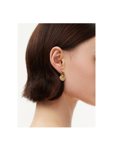 Обици Guess JUBE05 128JW Златист