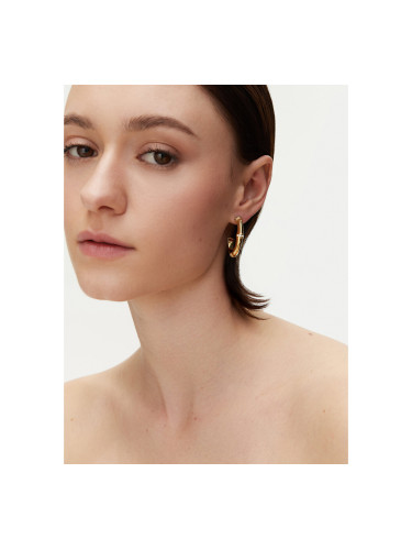 Обици Guess JUBE05 160JW Златист