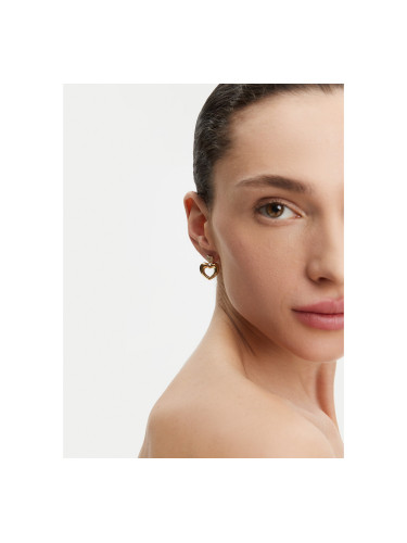 Обици Guess JUBE05 209JW Златист