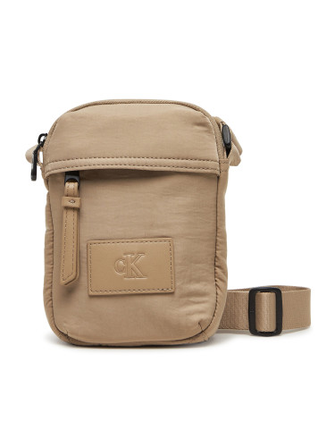 Мъжка чантичка Calvin Klein Jeans Metro Nylon Reporter S Ny LV04G3089G Бежов
